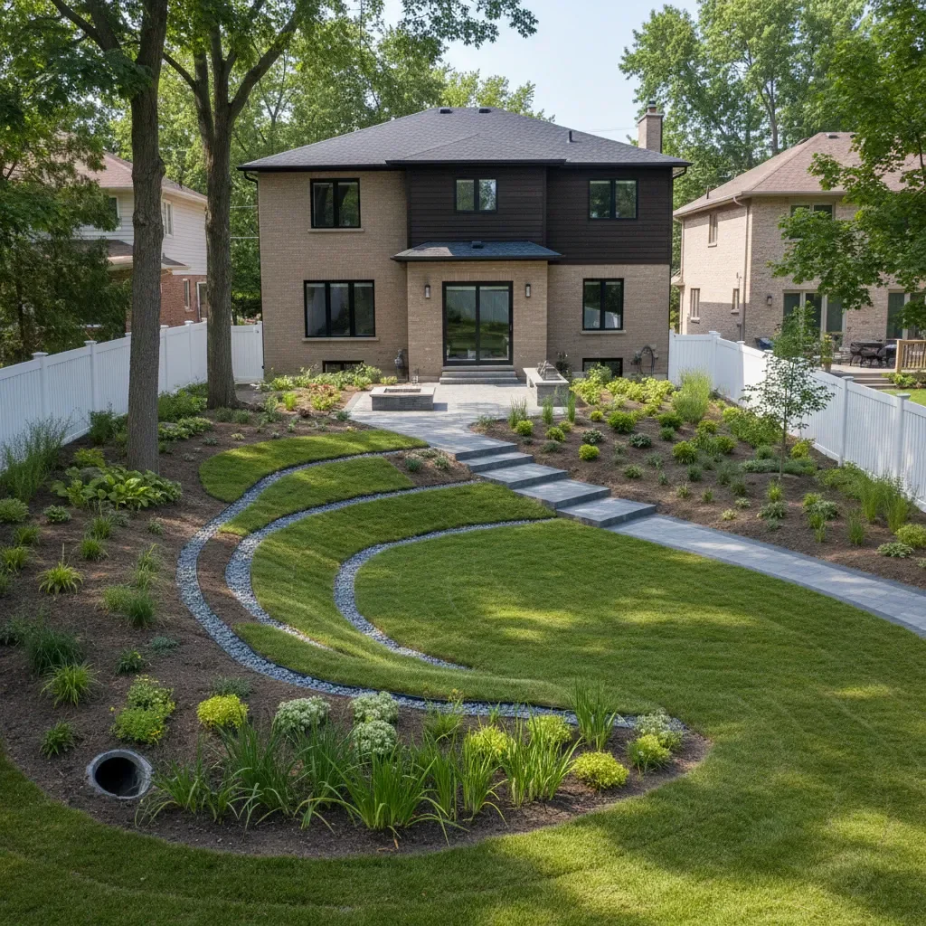 Professional Drainage service by Legacy Landscaping Etobicoke in Etobicoke